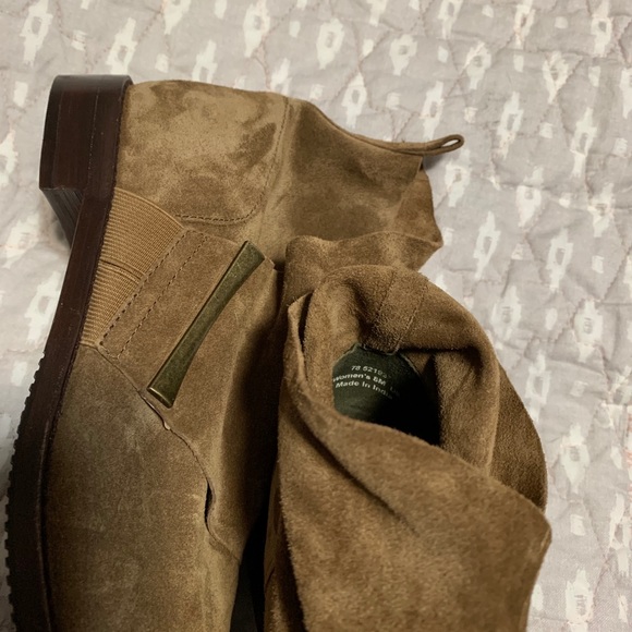 JOHNSTON & MURPHY Genuine Suede Chelsea Booties - Picture 5 of 5